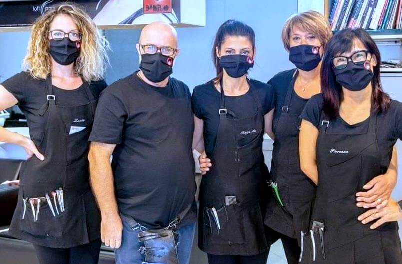 Staff del salone Danilo Parrucchieri